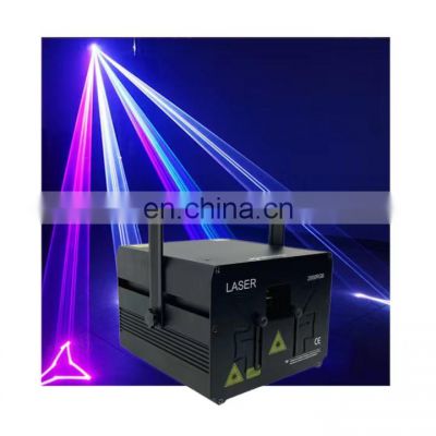 1W-5W outdoor laser light show equipment laser light professional stage projector starry sky Dj laser light for nightclubs