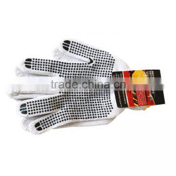 Cheap PVC Dot Palm Knit Gloves Kniting Work Gloves Industrial Use