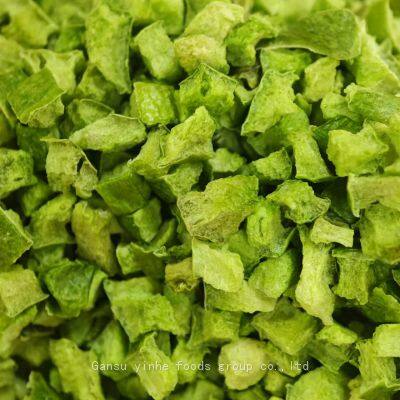 pure nature freeze dried green bell pepper distributor