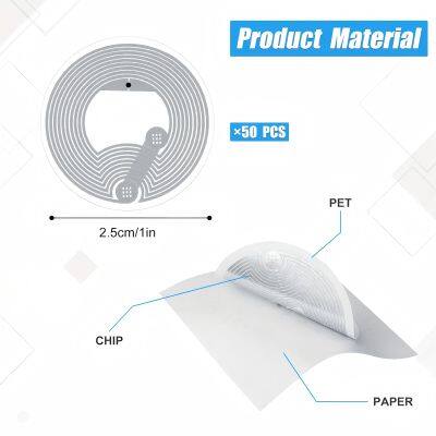 213 215 216 NFC Label Sticker, 144 Byte, 504 Byte, 888 Byte Memory Label, for NFC Enabled Mobile Phones and Devices, photo-2