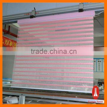 Colorful shangri-la sheer roller blinds/manual operate shangri-la blinds