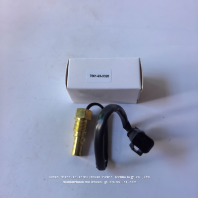 For Komatsu PC200-7/PC220-7/PC1250-7/D65/D85 Excavator Parts 7861-93-3320 Watertemp Sensor Fit for Construction Machinery