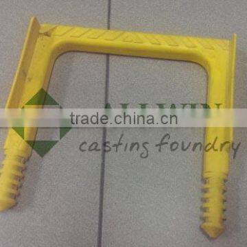 durable steel or cast manhole step