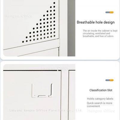 18-Door Commercial Steel Wardrobe SW-204 | Restaurant & Kitchen Staff Storage – Metal Wardrobe With Vent Holes & Anti-Pick Locks photo-3