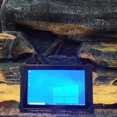 Hot Selling 10 Inch Intel N5100 I5 I7 FHD 8 +128GB 16+256GB Win10 Pro Win11 Pro 4G 5G Rugged Tablet PC Pad With NFC 2D Barcode Scanner Vehicle Holder photo-5