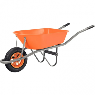 Steel Wheelbarrow With Standard Compliant Design and Free Spare Parts Service