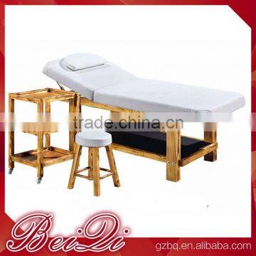 TOP Sale High Cost Effective Spa Bed Wooden Portable Massage Bed,Wholesale Beauty Salon Equipment