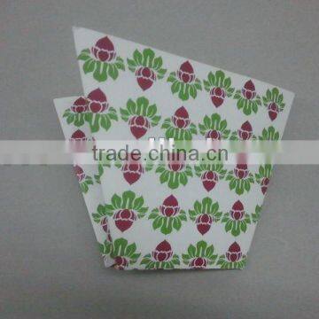 folding paper bowl for design