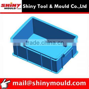 Plastic crate moulds used to produce multi-crates for storage