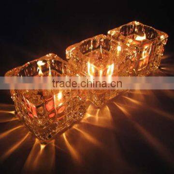 crystal candleholder for wedding decoration