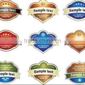 Office Label Decal printing service high quality