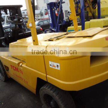 New arrival used forklift tcm 5t oringinal Japan for cheap sale in shanghai