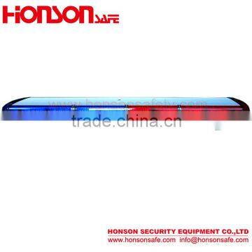 Led Warning Lightbar 47'' Hot Sell DC12V 24V Low-Profile Vehicle Warning Police Lightbar With Speaker HS8130 photo-3