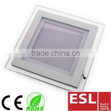 New Items Glass Housing 12W led ceiling panel lamp led downlight