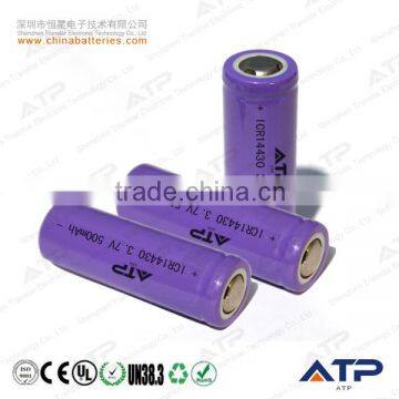 High Quality 3.7v Icr 14430 Li-ion Rechargeable Battery / li Ion 3.7v 500mah photo-3
