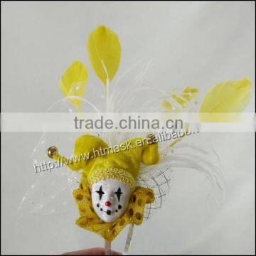 small decoration mask feather headdress