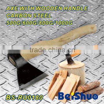 BS-RU0180 wood handle hunting camping outdoor use axes