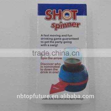 spin the shot,shot drinking game,shot spinner