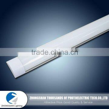 Various types 40W 4ft 288LEDs milky cover integrated led light t8 batten