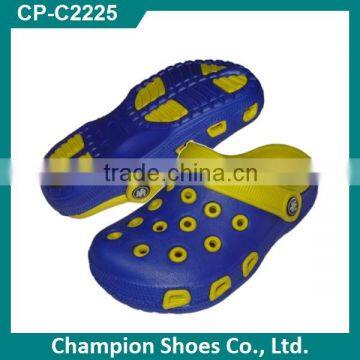 Hot Selling Double Color Injection EVA Clogs Shoes