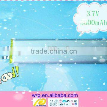 5000mAh li-ion batteries 3.7v 4.2v for tablet,PDA,PCA,electric toy etc.