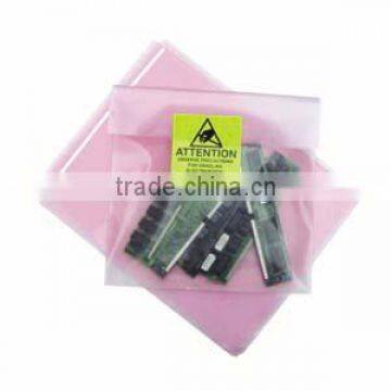 Moisture barrier shielding pink esd bags