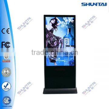 46 inch floor standing touch screen monitor with video player