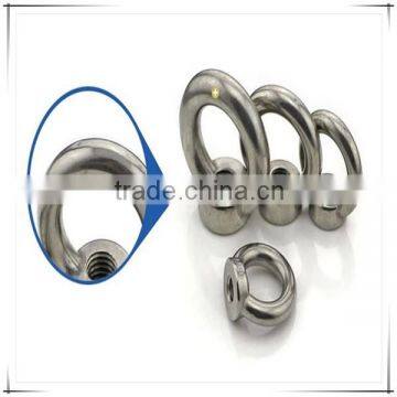 Stainless steel eye screw for wood