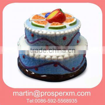 Ceramic cute cake canister