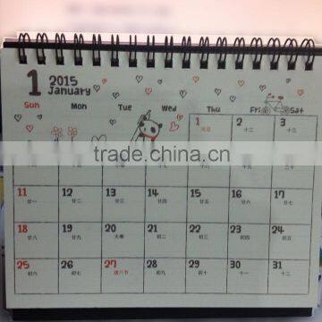 2016 The Latest Desktop Calendar New Design Desk Calendar Printing photo-4