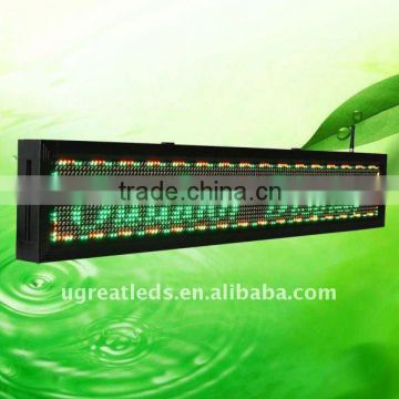 Alibaba in spain message scrolloing trailer led board sign