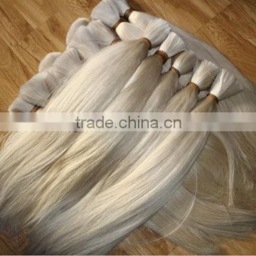 cuticle hair bulk braid virgin hair bleached blonde hair extension