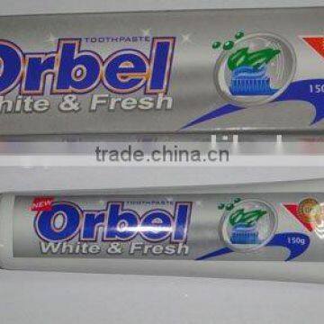 150g whitening formula toothpaste