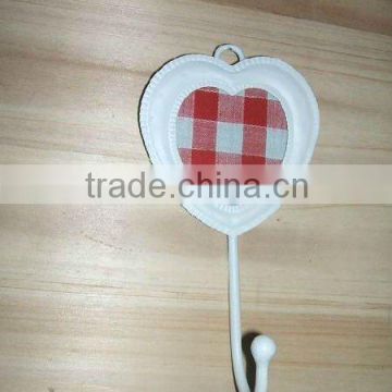 Heart shape Metal hook with picture frame