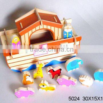 wooden toys of children toys-boat