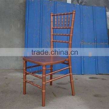 Chair used for restaurant colorful dining chair/wood chiavari chair