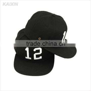 OEM famous brand team snapback cap hat with custom embroidery logo (High quality)