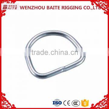 Zinc plated baite rigging welded D ring susan rigging manufacturer