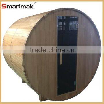 High quality outdoor traditional sauna wooden sauna barrel                        
                                                Quality Choice