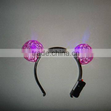 pretty girl items Flashing Blinking Glow cat ear Headband