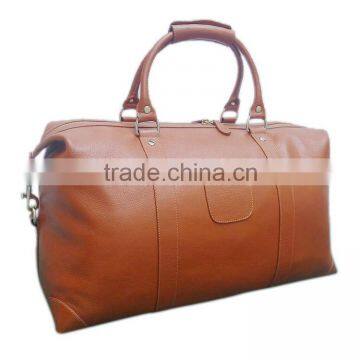 2016 Large-capacity portable bag men and women short-haul travel bags shoulder bag leather travel bag Amazon hot sale