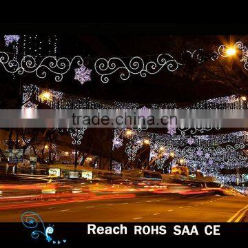 Christmas decoration LED Motif Light Street decoration led string light decoration with snowflake light