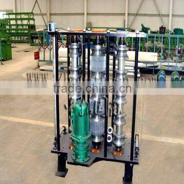 Corrogated sheet arching machine