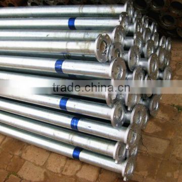 china manufacture carbon bs1387 hot dip galvanized steel pipe