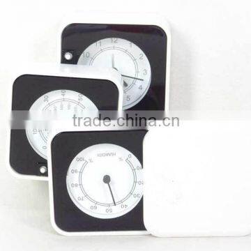 Plastic 3IN1 Clock, Thermometer and Hsychrometer