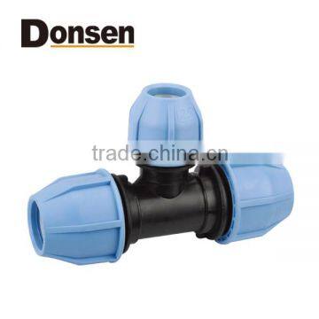 2014 REDUCING TEE PP COMPRESSION FITTINGS