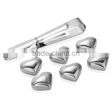 NT-WI004 Food Grade Unique Heart Shape Whiskey Cube photo-2