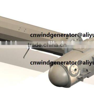 BEST PRICE! 10KW Wind Turbine Low Rpm Permanent Magnet Generator for Home Use, Low Noise, Rated Wind Speed 10m/s, 10m Rotor photo-2