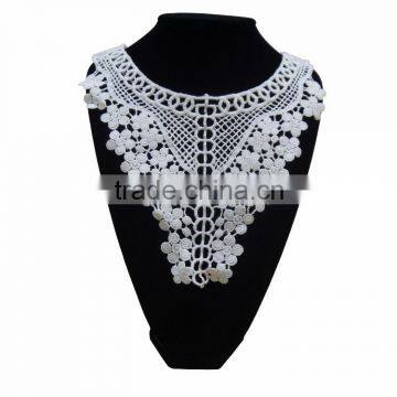 african korean high quality custom cheap lace decorative dress collar