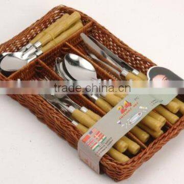 Very popular hammered steel cutlery set, stainless steel cutlery set, tableware set